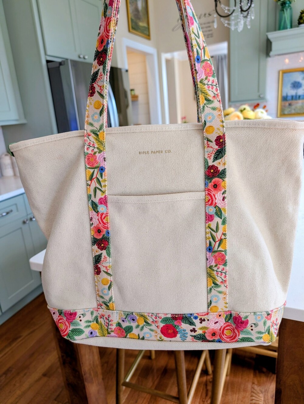 Rifle Paper Company Canvas Tote Never Used